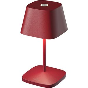 Villeroy & Boch 2.0 Neapel Led tafellamp oplaadbaar Rood