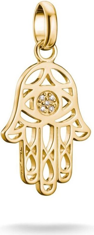 Thomas Sabo - CC1243-414-14 - Charm-hanger - Wit - Charm Club