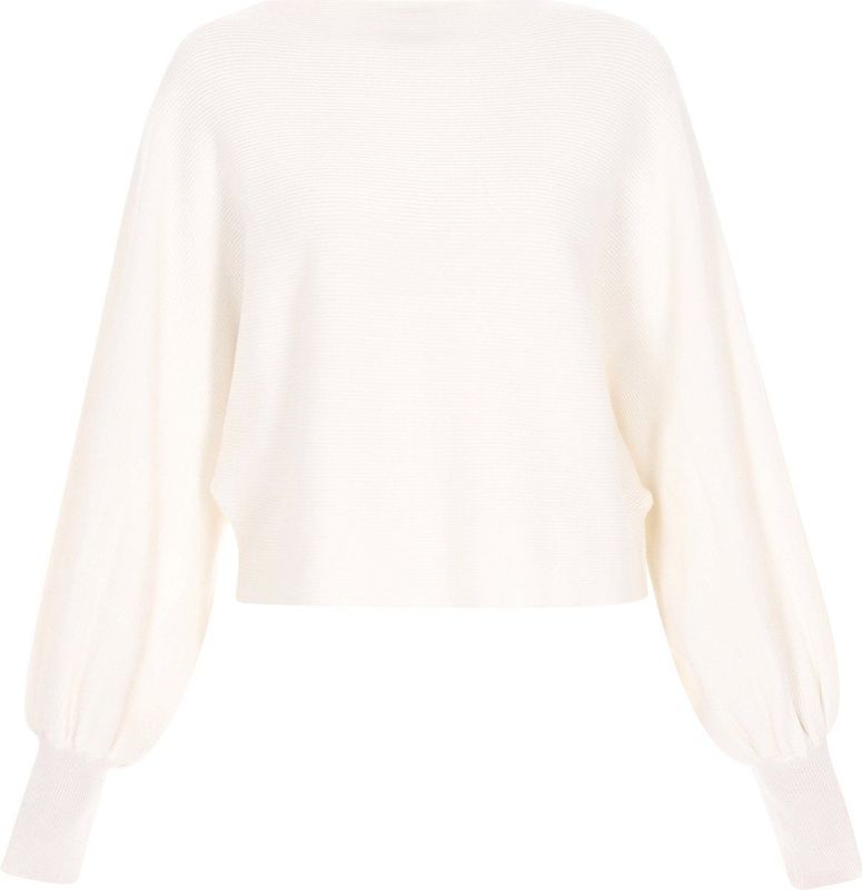 DreiMaster - Maritime - Trui - Offwhite - Vleermuismouwen