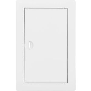 Metalen Revisiedeurtje Wit 15x25 cm - Makkelijke Sluiting