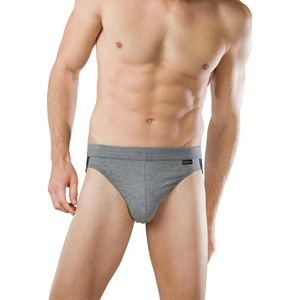 Schiesser Cotton Stretch Rio Heren Slip - 3 pack - antraciet - Maat XXL