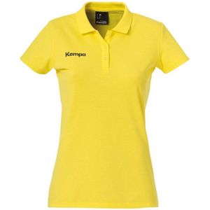 Kempa Poloshirt Dames Limoen Geel Maat XL