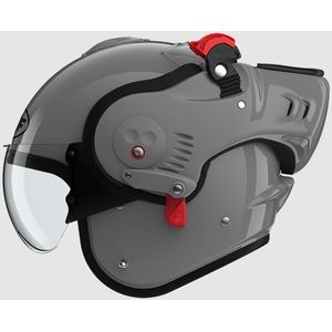 Roof Helm Boxer Alpha Smokey Grey - Maat SM