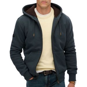 Superdry - Borg Lined Zip Hoodie - Sweatshirt
