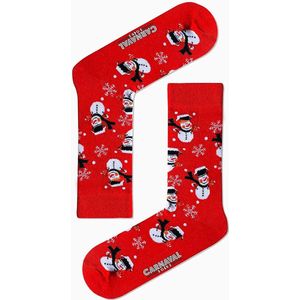 Sokken - Kerstsokken - Sneeuwman - Kerstcadeau - Maat 37-44 - Christmas Gift - Christmas Socks - Kleurrijke Sokken