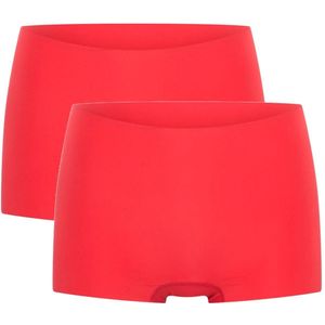 Beeren dames shorts Invisible - 2-pack Laura - maat S/M - rood
