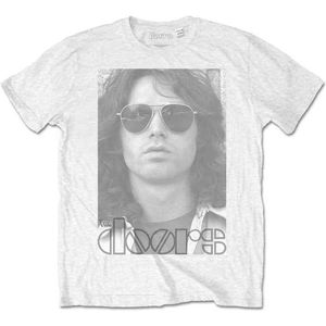 The Doors - Aviators Heren T-shirt - XL - Wit