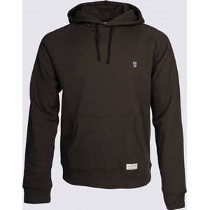 Black And Gold hoodie khaki CAPUCHO MAAT XS