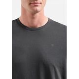 No Excess T-shirt crewneck solid basic dark steel