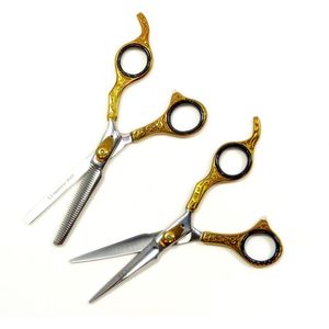 Rechtshandige kappersscharen set roestvrij Japans staal maat 6,5 - Kappersschaar en coupeschaar / Effileerschaar - 6,5 inch