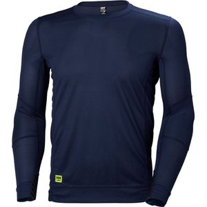 Helly Hansen Lifa Crewneck 75105 - Mannen - Marine Blauw - M