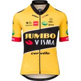 AGU Replica Fietsshirt Team Jumbo-Visma Dames - Geel - XL