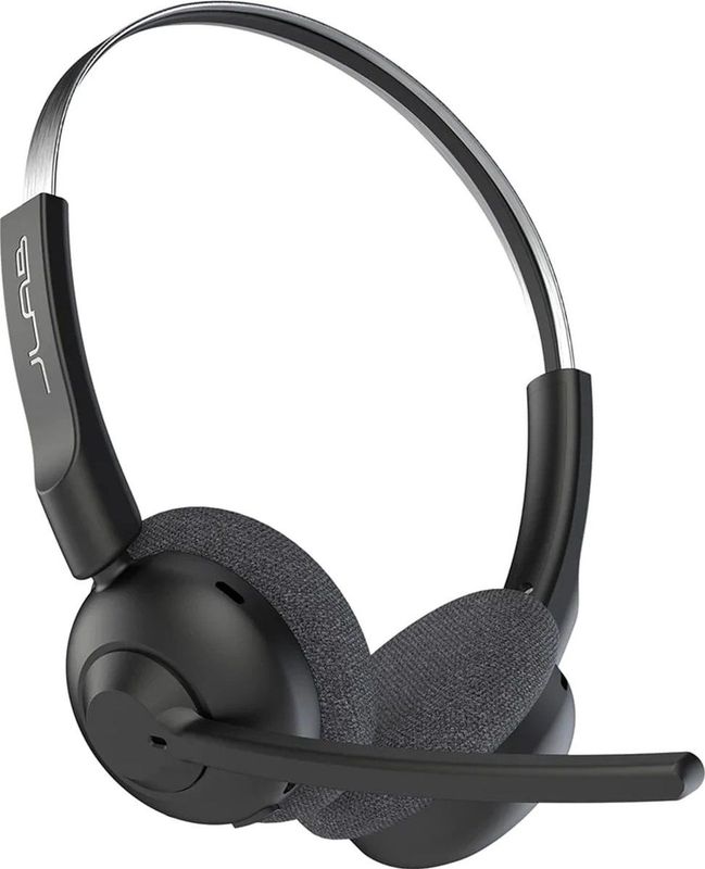 JLab Go Work Pop Headset met Microfoon - Draadloze Headset Bluetooth - Noise Cancelling Microfoon - 50 Uur Speeltijd