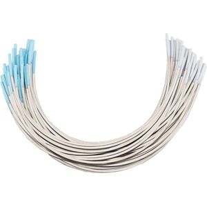 JHubers Goods - beha-onderdelen – 50 stuks zware stalen staafdraden voor bh's - RVS beugelreparatie - Steunringen - Ondergoed reparatieset