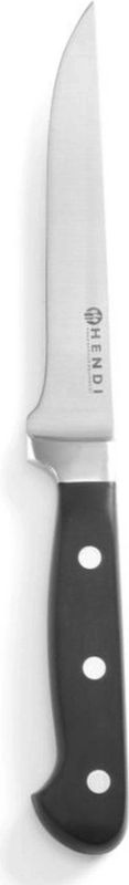 Hendi Uitbeenmes - Vlijmscherp - Corrosiebestendig - Ergonomisch ontwerp - 285 mm - Zwart
