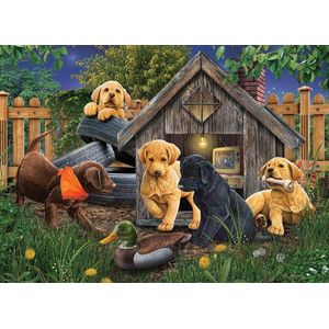 Cobble Hill puzzle 1000 pieces - In the Doghouse