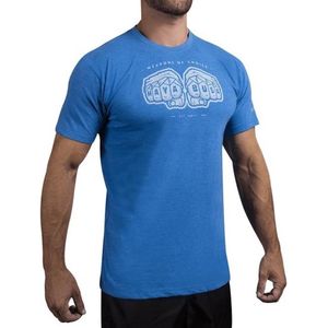 Hayabusa Weapens of Choice T-shirt Blauw Vechtsport Kleding Kies uw maat: S