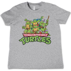 Teenage Mutant Ninja Turtles Teeange Mutant Ninja Turtles Distressed Group Kids T-Shirt Kinder Heather-Grey-4 Jahre