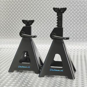 Datona® Assteunen set 12 ton - Zwart