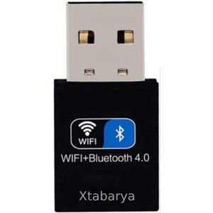 Wifi + Bluetooth 4.0 Adapter Dongle - Draadloze Wifi Netwerk Lan Card - 150M