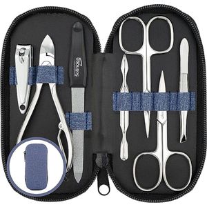 Manicuresets voor dames & heren set van 7 stuks - Kwaliteits verzorgingsset – Nagel tangen & nagel knippers, pincet nagel set - Fantastisch cadeau voor alle gelegenheden
