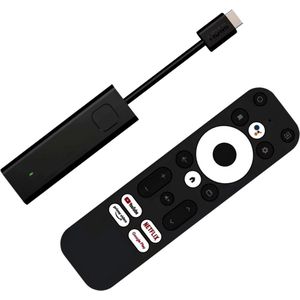 Android TV Stick - 4K - Google Gecertificeerd - Chromecast
