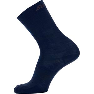 Santini Fietssokken winter Blauw Unisex - Wool High Profile Wool Socks Nautica Blue - XS/S 36-38
