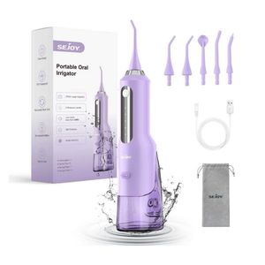 WNHB® Waterflosser met Oplaadbare Elektrische Tandenborstel – Orale Irrigator 270ml IPX7 Waterdicht met 5 Reinigingsmodi en 5 Opzetstukken