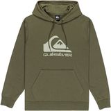 Quiksilver - Comp Logo Hoodie - Olijfgroen - Hoodie