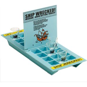 Drankspel ship wrecked - zeeslag - spel voor volwassenen - shot - drankspel