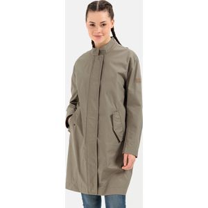 camel active Waterafstotende jas met opstaande kraag - Maat womenswear-38 - Kaki