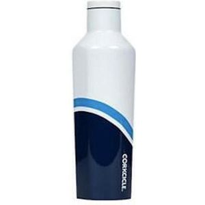 Corkcicle - Canteen Large - 750ml Regatta Blue - Roestvrijstaal - 25oz. Waterfles en Thermosfles - 3wandig - 25uur koud en 12uur warm - BPA vrij - grote opening voor ijsklontjes