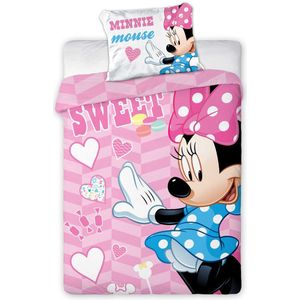 Minnie Mouse Kinderbeddengo 90x120 cm - 100% Katoen