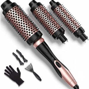 White-Label® Warmteborstel - Krulborstel - Fohnbostel - Roze