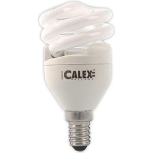 Calex T2 twister E-saving lamp 240V 8W E14 2700K