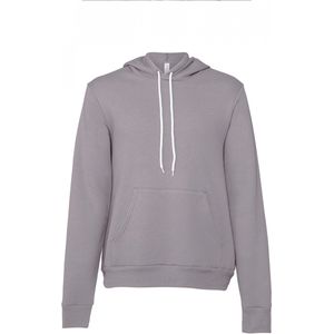 Bella+Canvas Unisex Poly-Cotton Fleece Pullover Hoodie CV3719 - Storm - XS