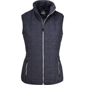 Cutter & Buck Rainier Vest Dames Antraciet Marineblauw maat M