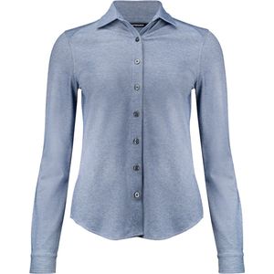 Cutter & Buck Advantage Shirt Dames 352411 - Indigo Melange - 42/XL