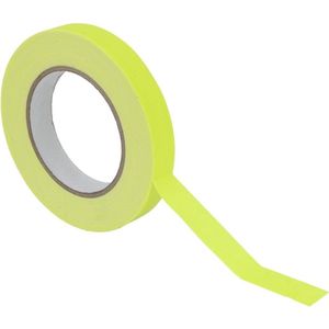 ACCESSORY glow in the dark tape | fluo tape | fluo tape | uv tape | Gaffa Tape | 19mm x 25m | neon geel