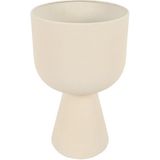 Countryfield - Tibbe S - Bloempot - Crème - Ø21xH35cm - Metaal