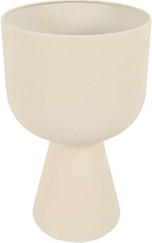 Countryfield - Tibbe S - Bloempot - Crème - Ø21xH35cm - Metaal
