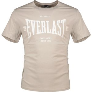Everlast - Dye T-shirt - Beige - Korte Mouwen - 100% Katoen