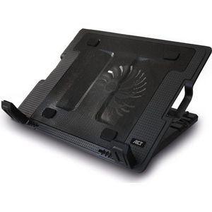 DailySupplies® Laptop Cooler - Laptop Stand - Laptop Verhoging - Standaard - Cooling Pad - Zwart