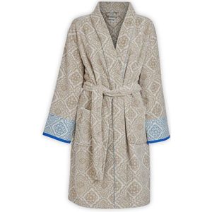 Pip Studio - Jacquard Check - Badjas - Khaki