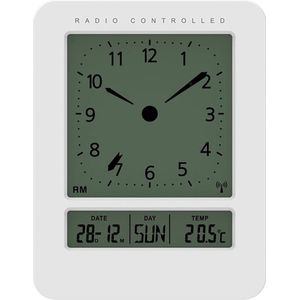 Equivera Wekkerradio Op Netstroom - Klokradio - Wekkerradio - Klokradio Met Wekker - Wekkerradio Dab - Wekker Dab Radio