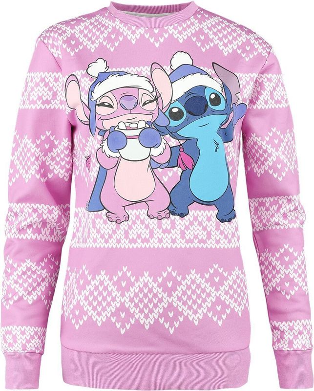 Lilo & Stitch - Winter Stitch - Dames Kersttrui - Meerkleurig
