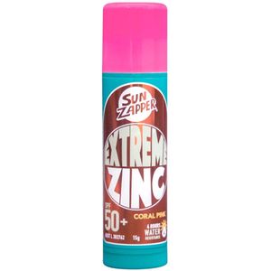 Sun Zapper - Extreme Zinc Stick - Coral Pink - SPF 50+ - 15g