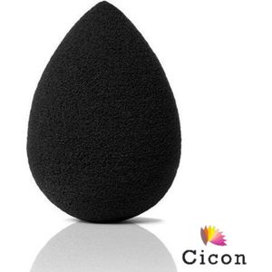 Beauty blender - Beauty spons - Make Up spons - Make Up blender - Zwart