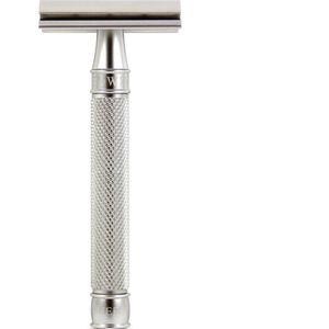 Safety Razor 3ONE6 - Stainless Steel - knurled