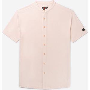 AB Lifestyle - Button Up Short-Sleeve | Barely Pink - Heren - Maat: XXL